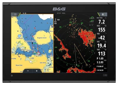 B G Vulcan 12 Chartplotter and Radar Display with global basemap