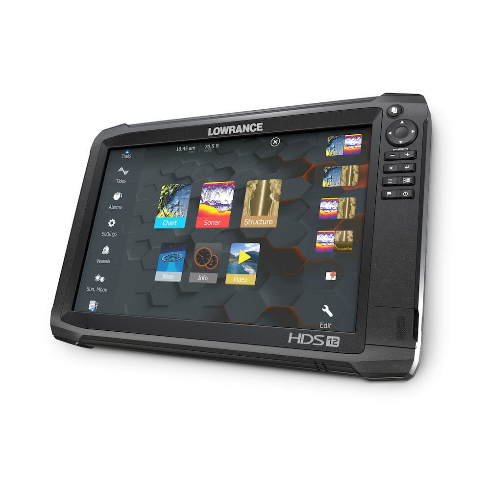 Lowrance HDS-12 Carbon ROW with No Transducer